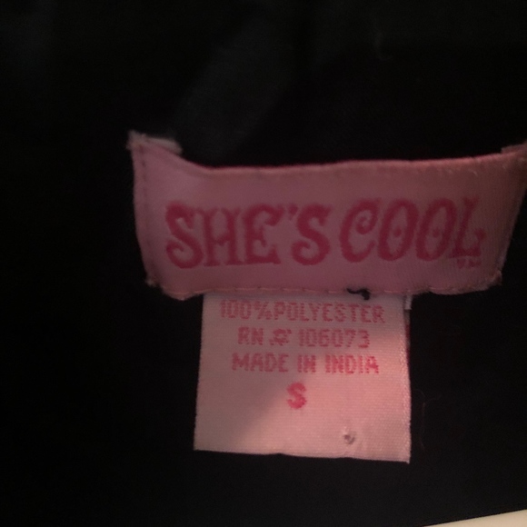 LF Rose Embellished Black Bomber Jacket - Picture 3 of 3